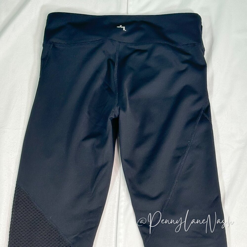 JoyLab Black With Fishnet Panel Legging - Picture 5 of 6